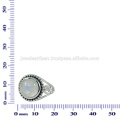 Designer Rainbow Moonstone Gemstone 925 Sterling Silver Ring